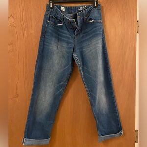 Low waisted straight Gap jeans
